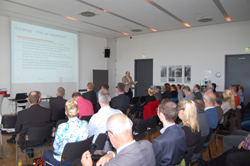 Dipl.-Ing. Stefan Pemp vom Niedersächsischen Sozialministerium bei der 10. KomNet-Jahrestagung am 30. September 2015 in Düsseldorf.