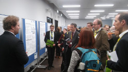 Prof. Dr.-Ing. Hansjürgen Gebhardt (Institut ASER e.V., Wuppertal) leitete heute die Postersession Mensch-Maschine-Interaktion und Mensch-Roboter-Kooperation (2.v.r.).