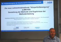 Prof. Dr.-Ing. André Klußmann leitete von Wuppertal aus die Abschlussdiskussion der virtuell veranstalteten GfA-Session zu den neuen Leitmerkmalmethoden.