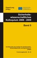 Sicherheitswissenschaftliches Kolloquium 2008 - 2009 (Band 5)