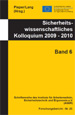 Sicherheitswissenschaftliches Kolloquium 2009 - 2010 (Band 6)